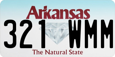 AR license plate 321WMM