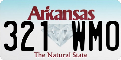 AR license plate 321WMO