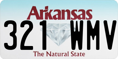AR license plate 321WMV