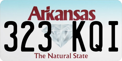 AR license plate 323KQI