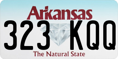 AR license plate 323KQQ