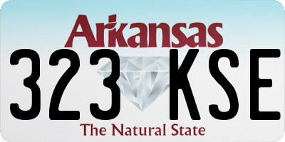 AR license plate 323KSE