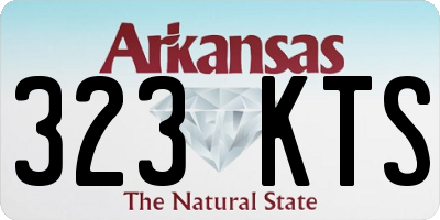 AR license plate 323KTS