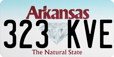 AR license plate 323KVE