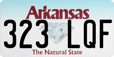 AR license plate 323LQF