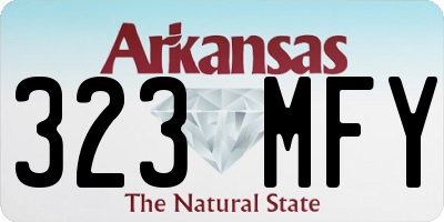 AR license plate 323MFY