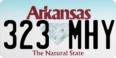 AR license plate 323MHY