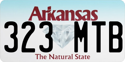 AR license plate 323MTB