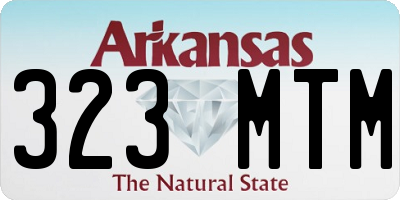 AR license plate 323MTM
