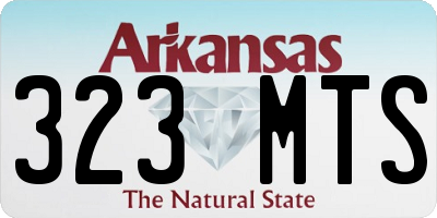 AR license plate 323MTS