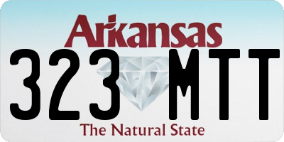 AR license plate 323MTT