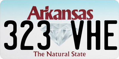 AR license plate 323VHE