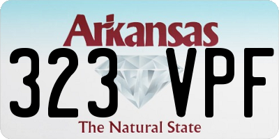 AR license plate 323VPF