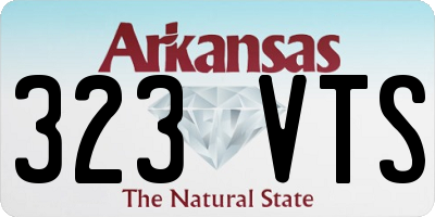 AR license plate 323VTS