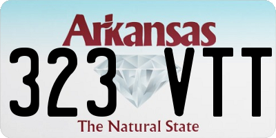 AR license plate 323VTT