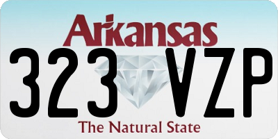 AR license plate 323VZP