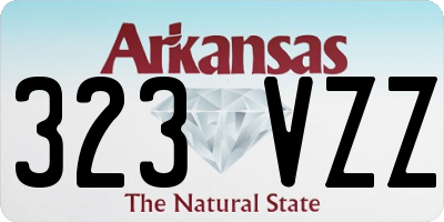 AR license plate 323VZZ