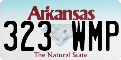 AR license plate 323WMP