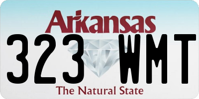 AR license plate 323WMT
