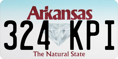 AR license plate 324KPI