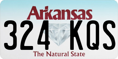 AR license plate 324KQS