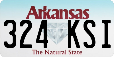 AR license plate 324KSI