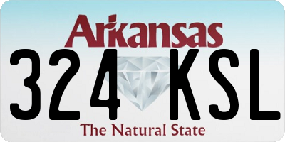 AR license plate 324KSL