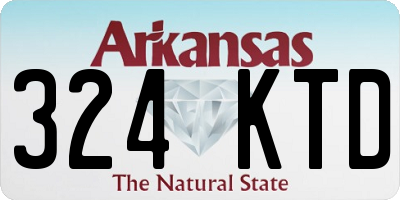 AR license plate 324KTD