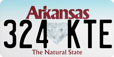 AR license plate 324KTE