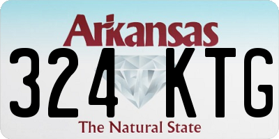 AR license plate 324KTG