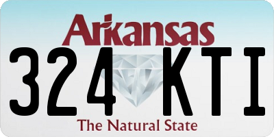 AR license plate 324KTI
