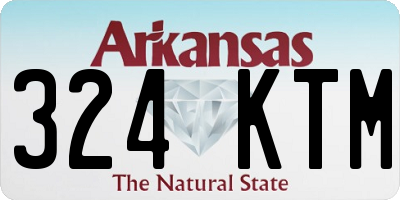 AR license plate 324KTM