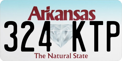 AR license plate 324KTP