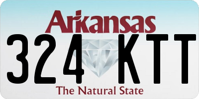 AR license plate 324KTT