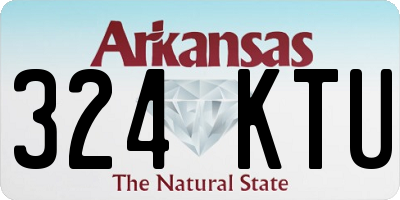 AR license plate 324KTU