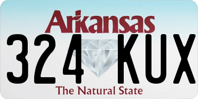 AR license plate 324KUX