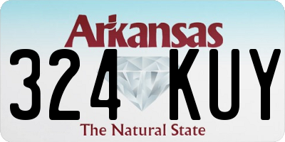 AR license plate 324KUY