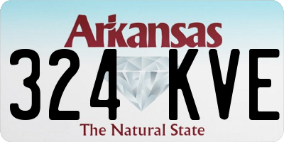 AR license plate 324KVE