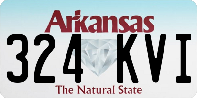 AR license plate 324KVI