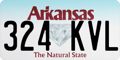 AR license plate 324KVL