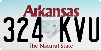 AR license plate 324KVU