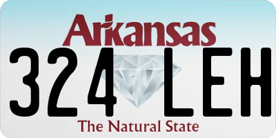 AR license plate 324LEH