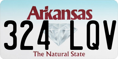 AR license plate 324LQV