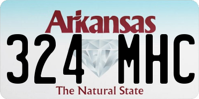 AR license plate 324MHC