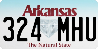 AR license plate 324MHU