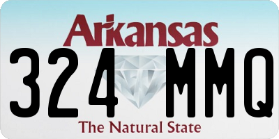 AR license plate 324MMQ