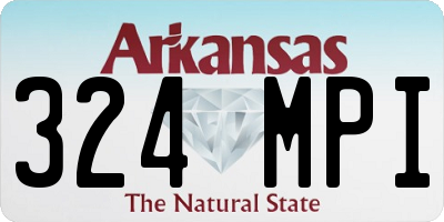 AR license plate 324MPI