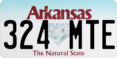 AR license plate 324MTE