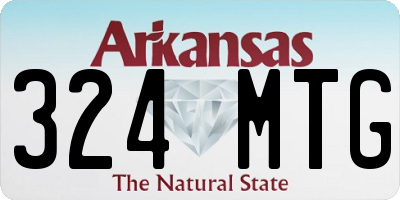 AR license plate 324MTG