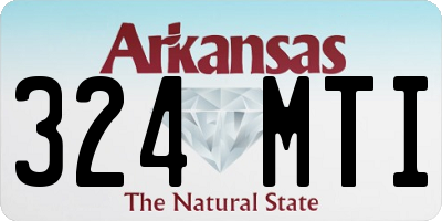 AR license plate 324MTI